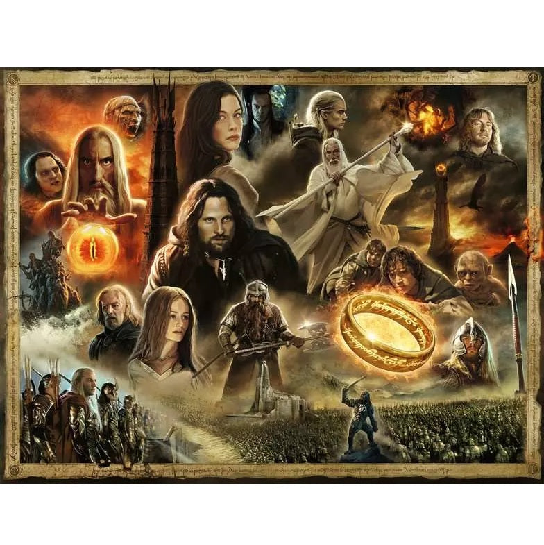 Lord of the Rings - The Two Towers Jigsaw - 2000 Pieces