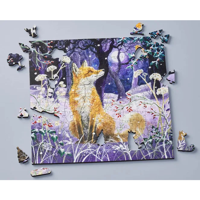 Moonlit Fox Jigsaw Puzzle