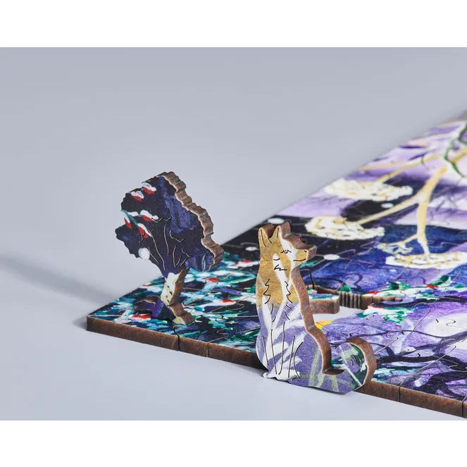 Moonlit Fox Jigsaw Puzzle