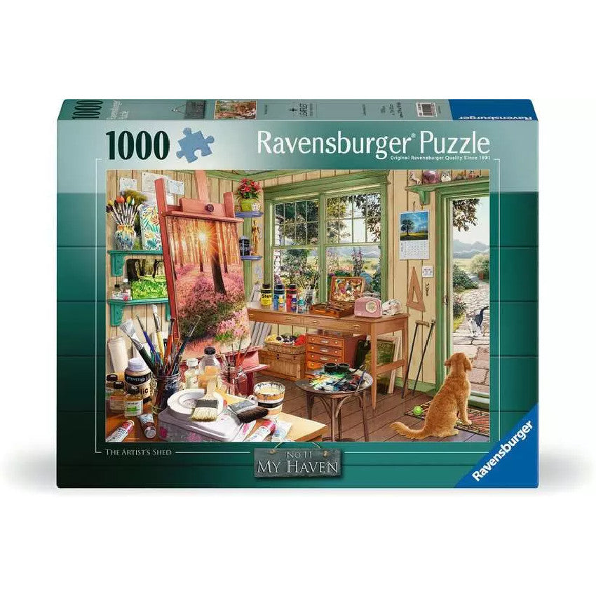 The Artist's Shed My Haven No. 11 Jigsaw - 1000 Pieces