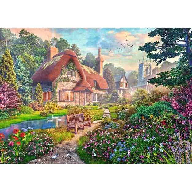 Oak Tree Cottage Jigsaw - 1000 Pieces