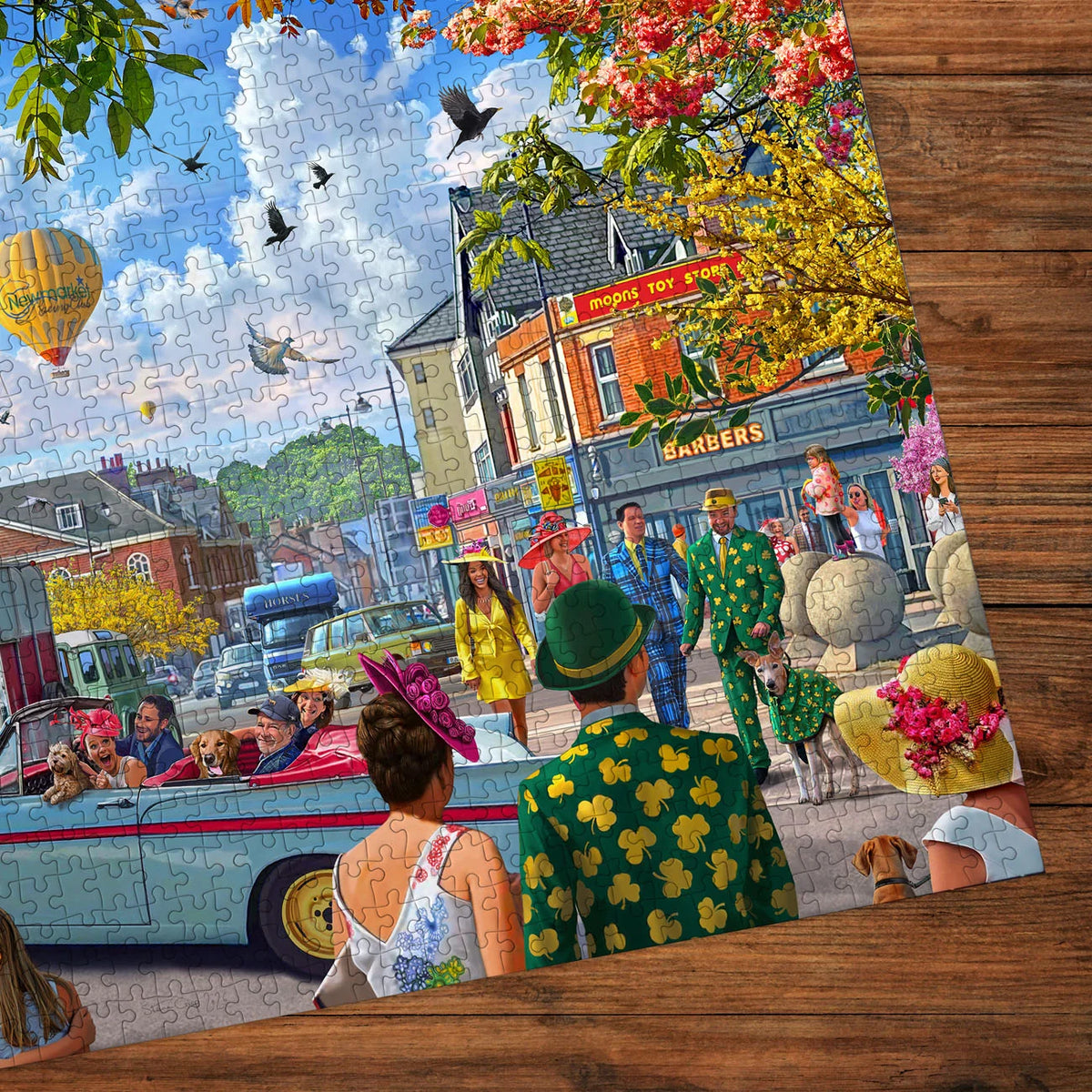 Off To The Races At Newmarket Jigsaw - 1000 Pieces