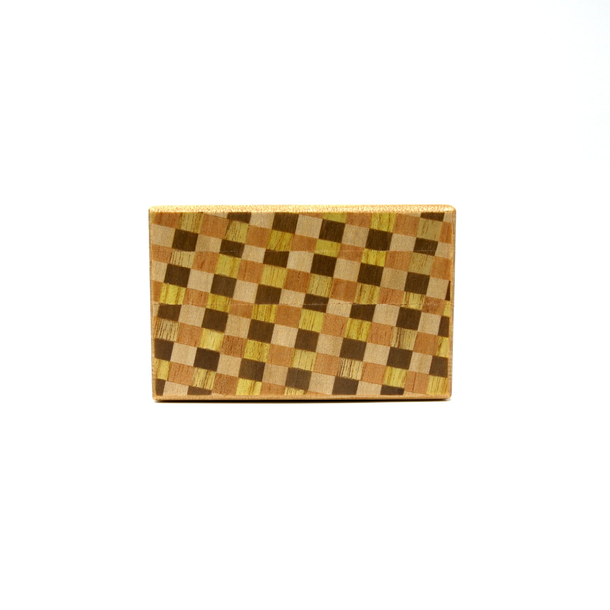 Japanese Puzzle Box - 4 Sun 7+7 Steps Two Compartment Puzzle Box