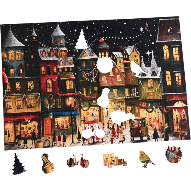 Christmas in the City Jigsaw Puzzle