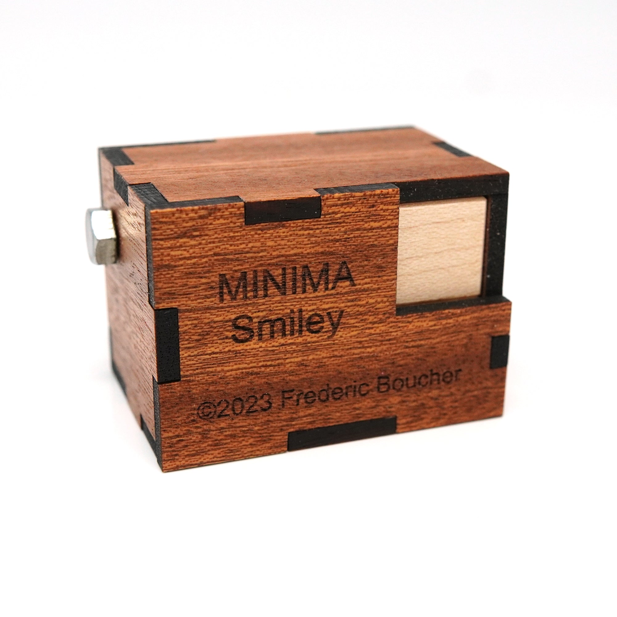 Minima Smiley Puzzle - Wooden