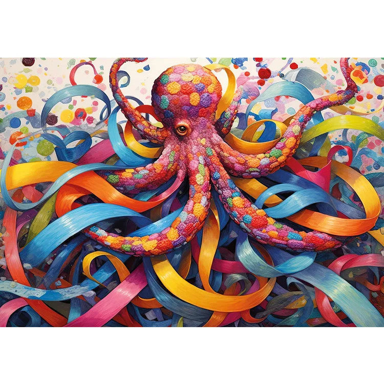 Playfully Tangled Jigsaw Puzzle