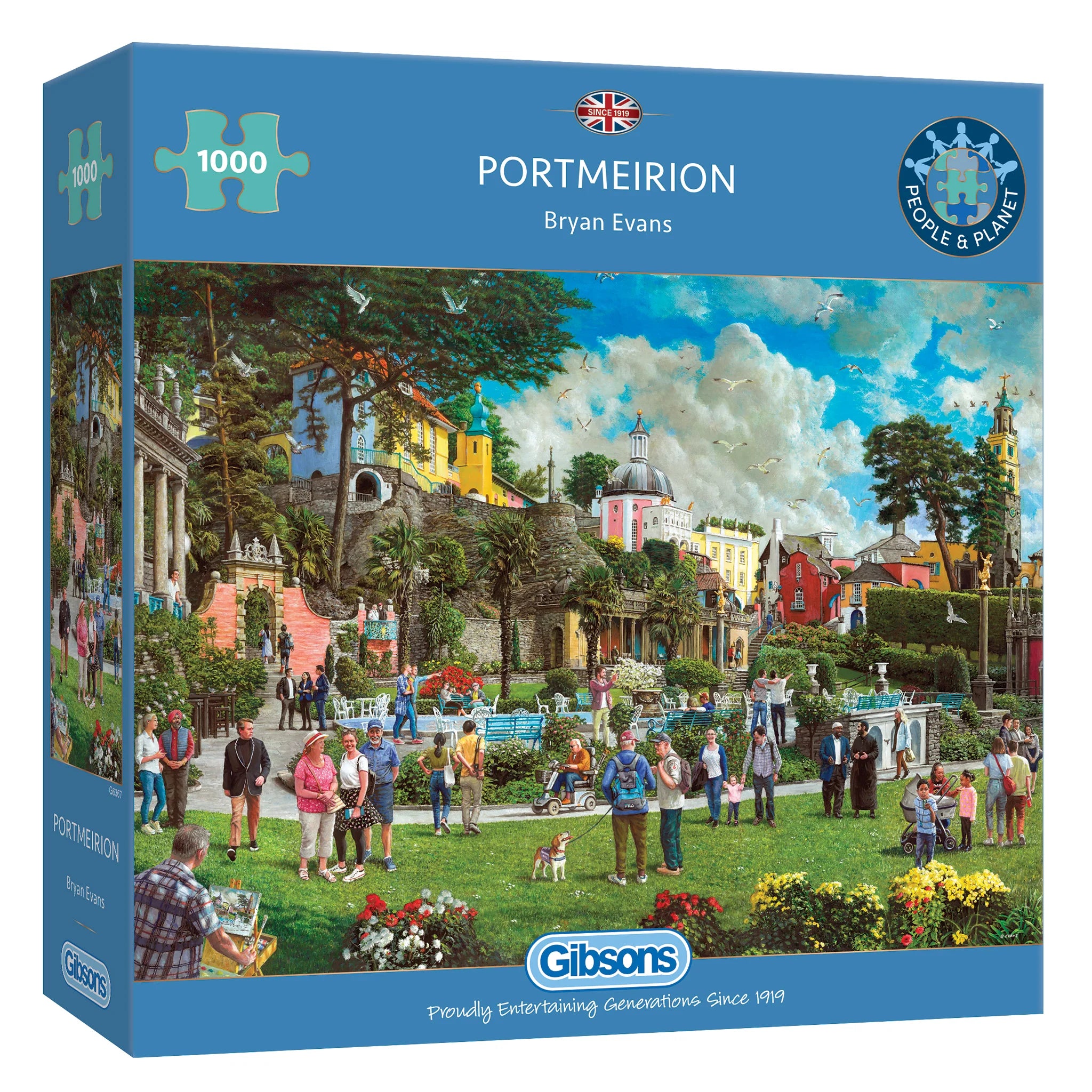 Portmeirion Jigsaw - 1000 Pieces