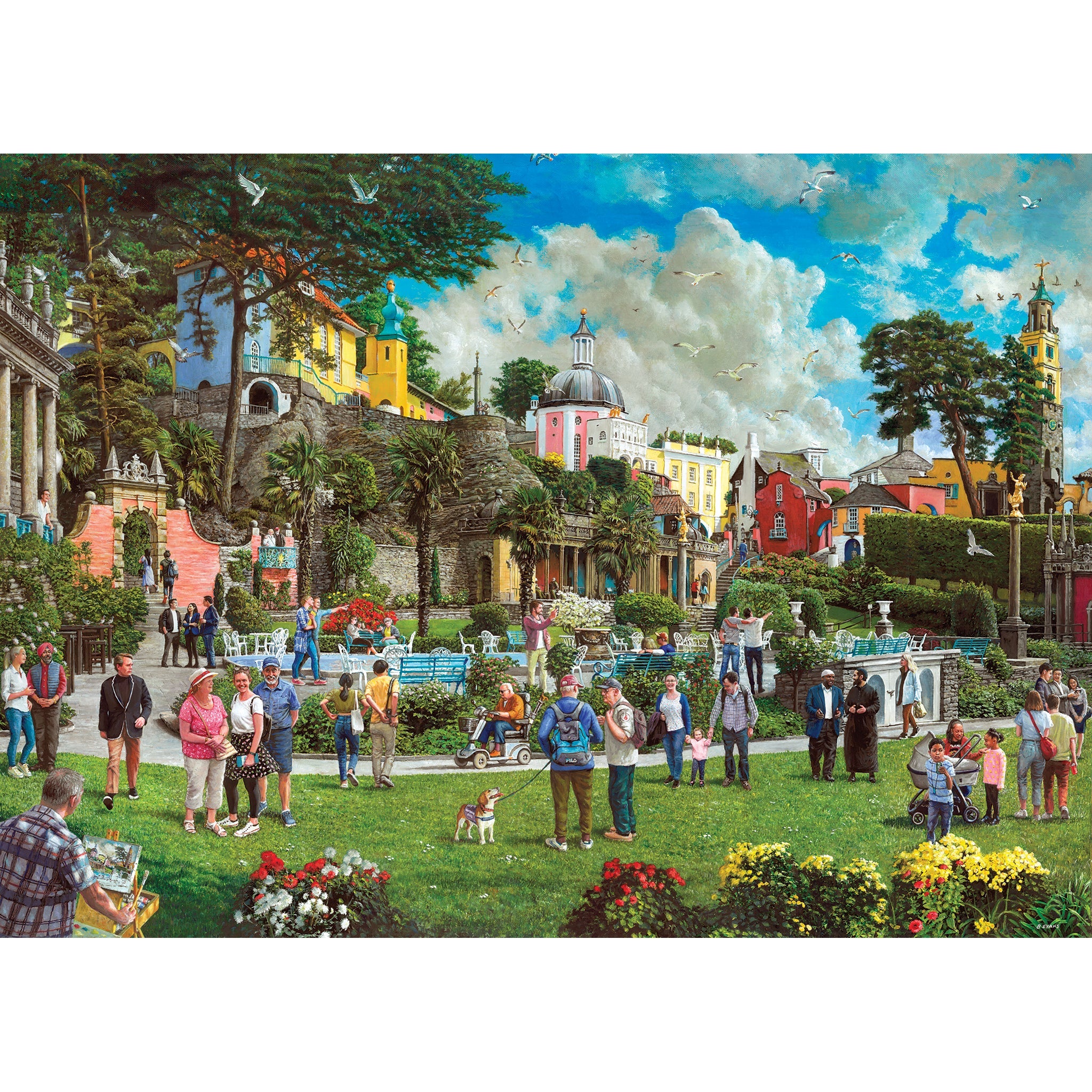 Portmeirion Jigsaw - 1000 Pieces
