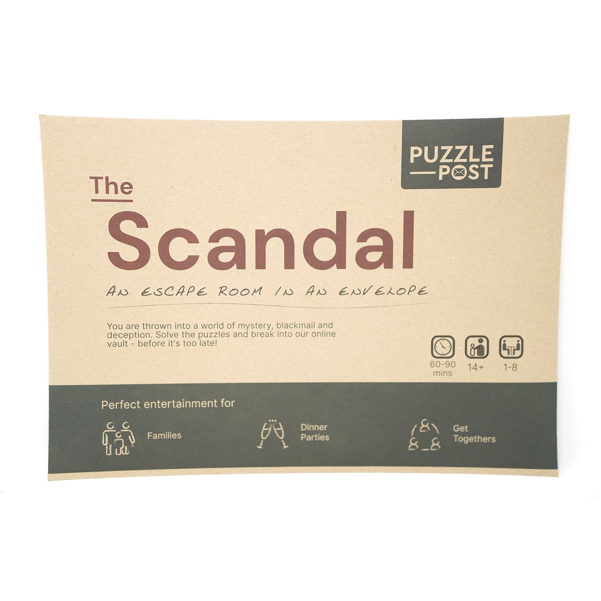 The Scandal Escape Room Game