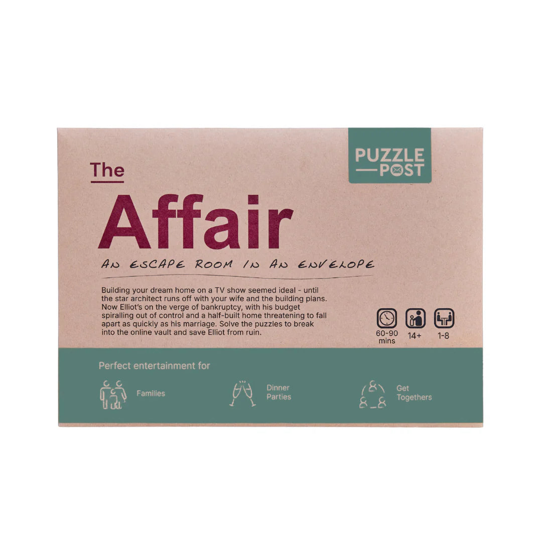 The Affair Escape Room Game