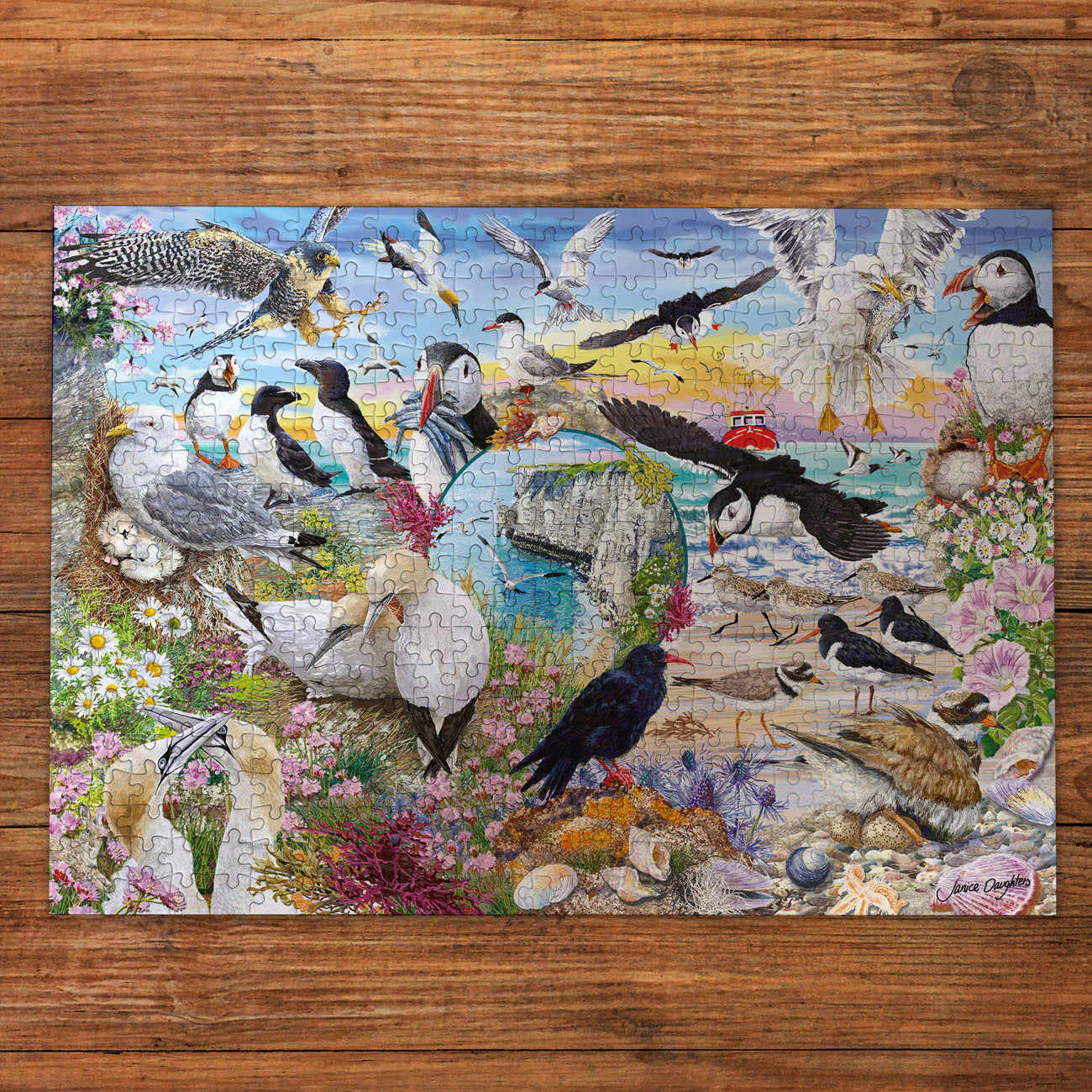 RSPB: Wings In The Wild Jigsaws - 4 x 500 Pieces