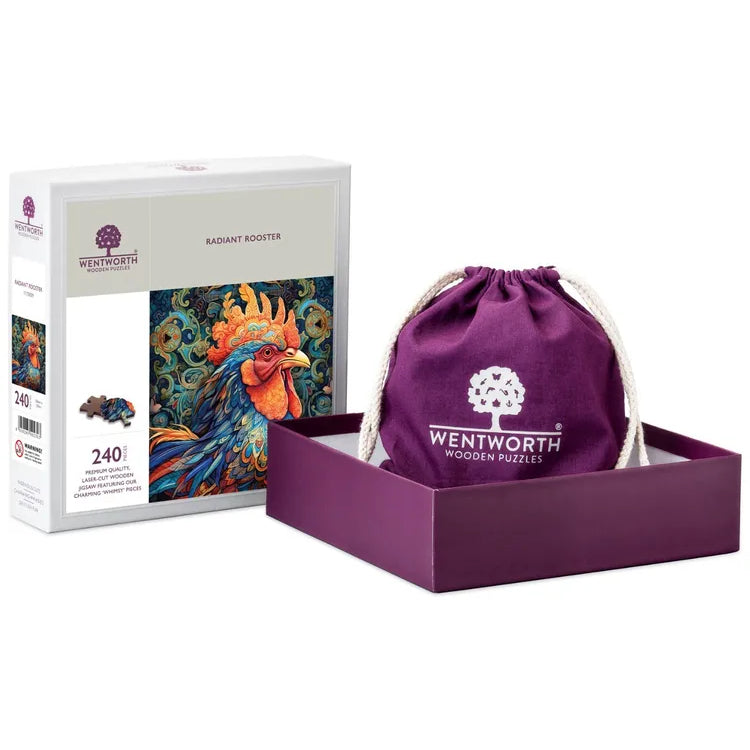 Radiant Rooster Jigsaw Puzzle
