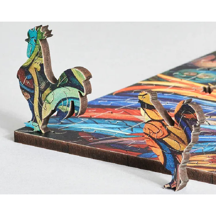 Radiant Rooster Jigsaw Puzzle