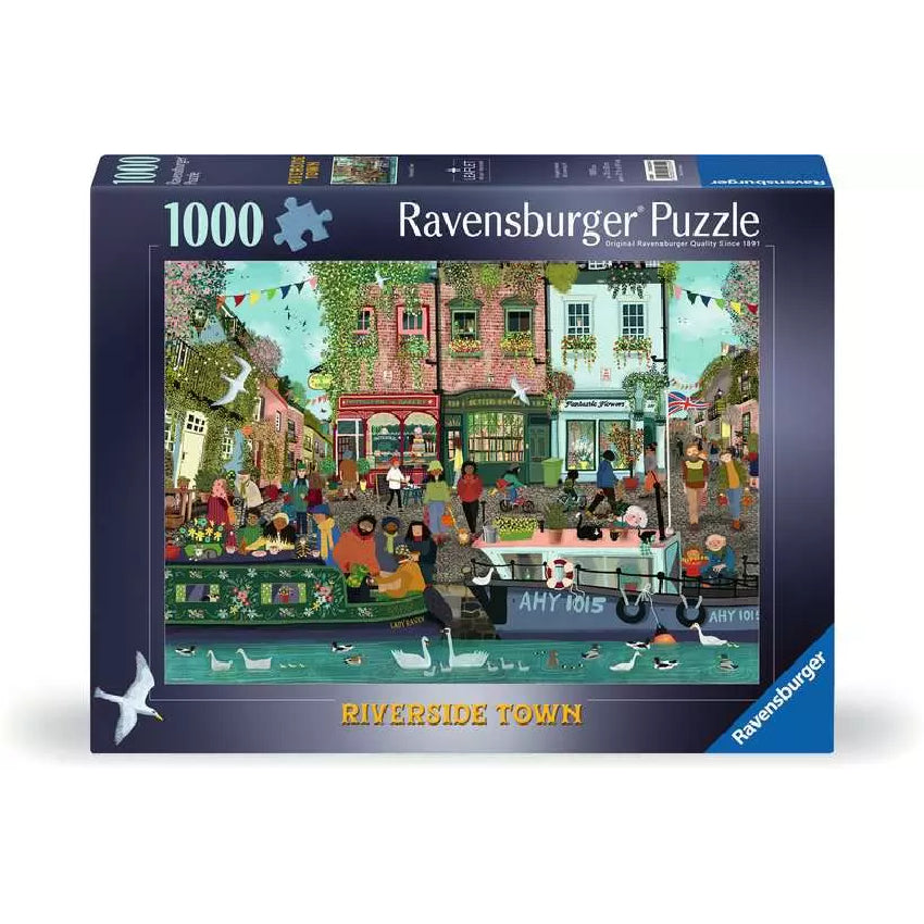 Riverside Town Jigsaw - 1000 Pieces