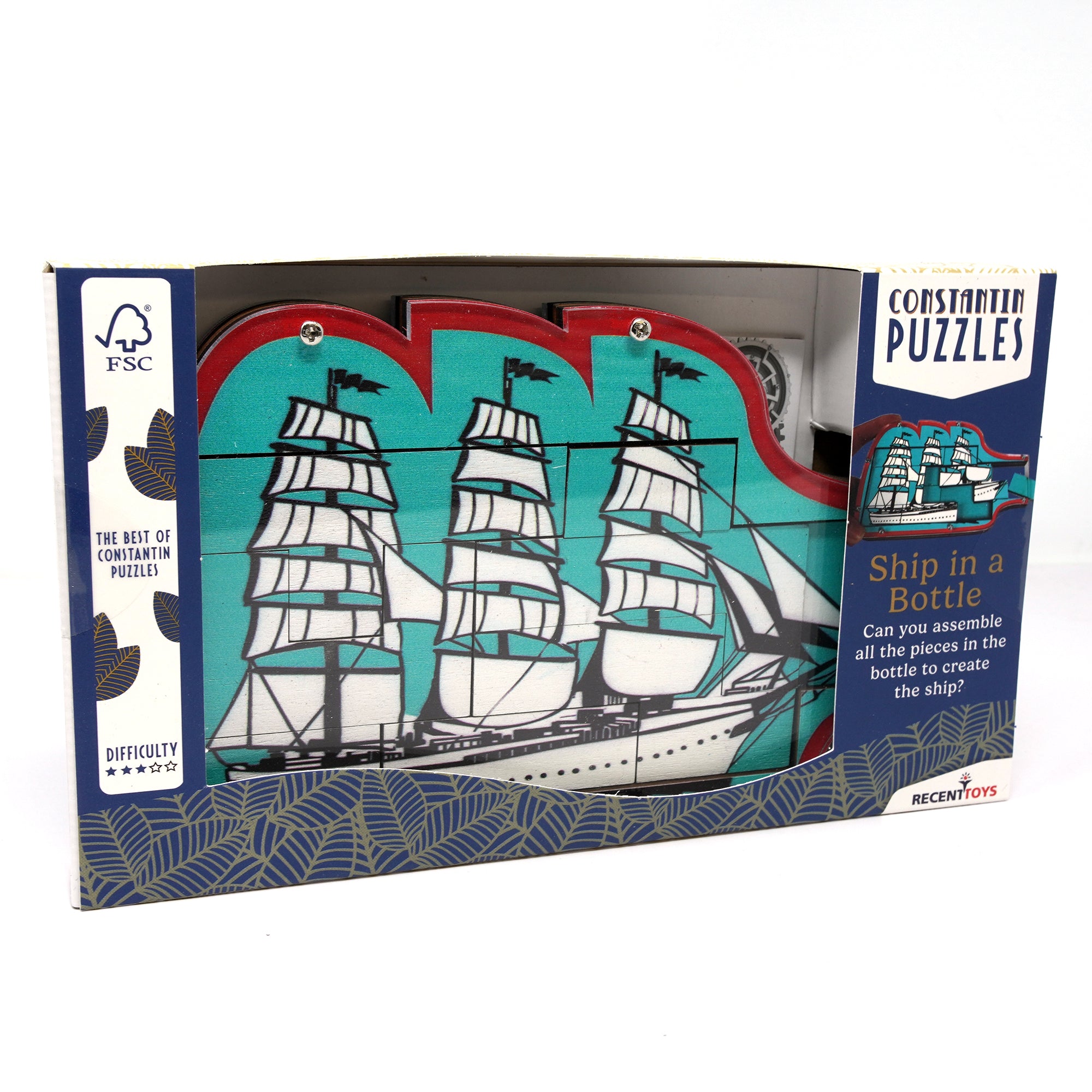 Constantin Ship in a Bottle Puzzle