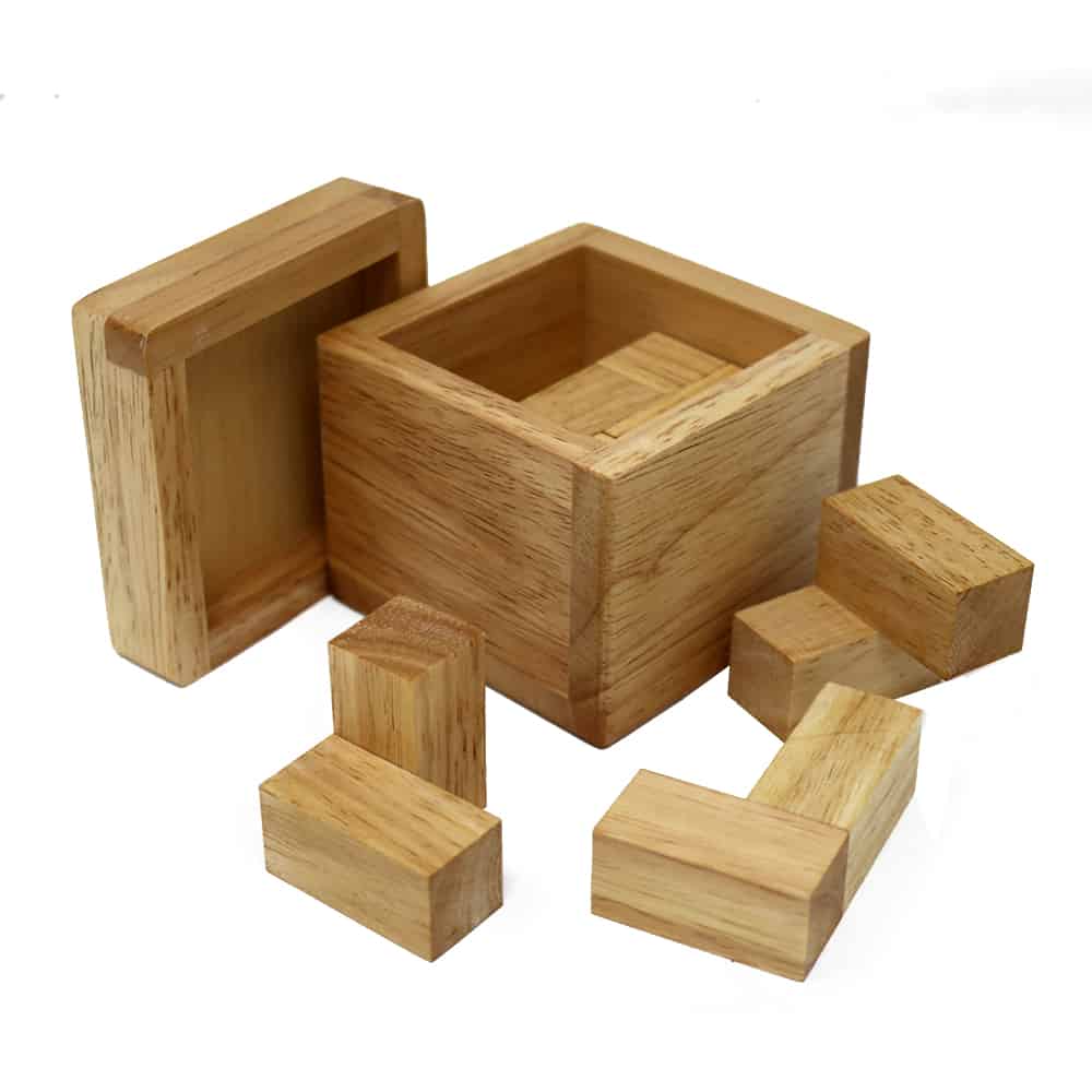 Soma Cube - Medium Rubberwood