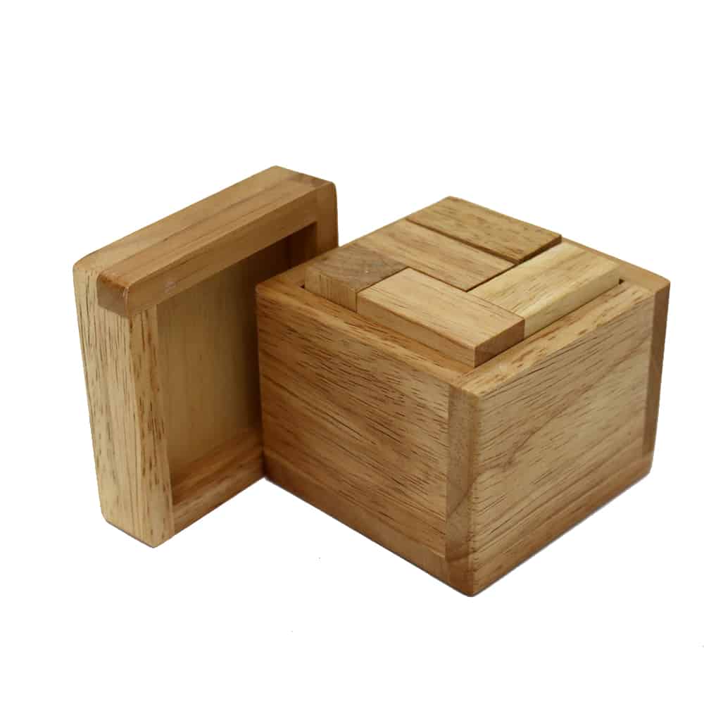 Soma Cube - Medium Rubberwood