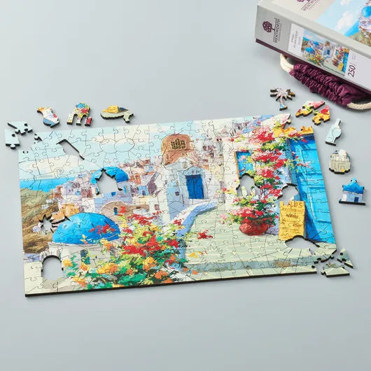 Spring In Santorini Jigsaw Puzzle
