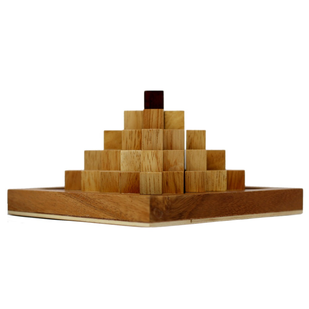 Step Pyramid Wooden Puzzle