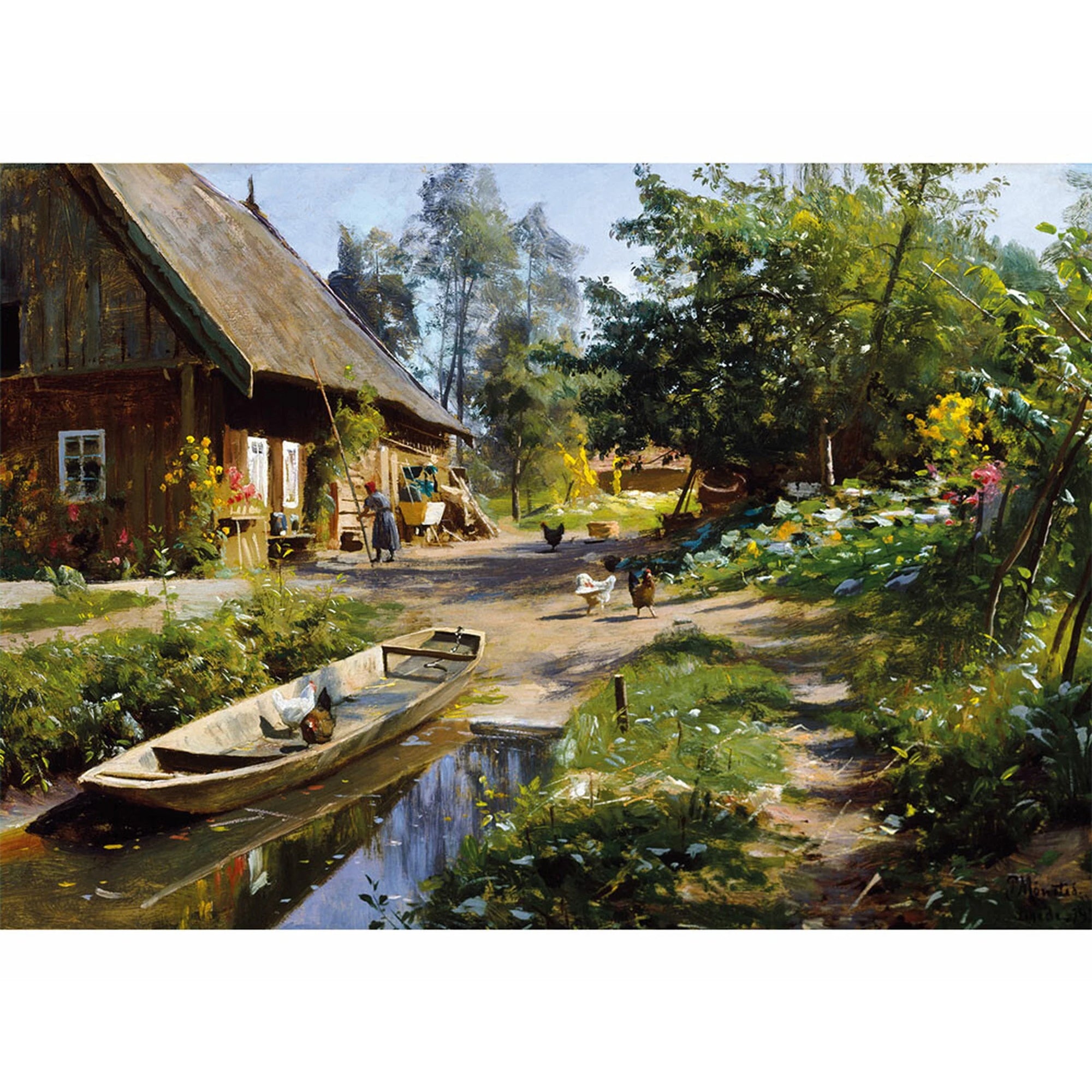 Sunny Day in the Countryside Jigsaw Puzzle