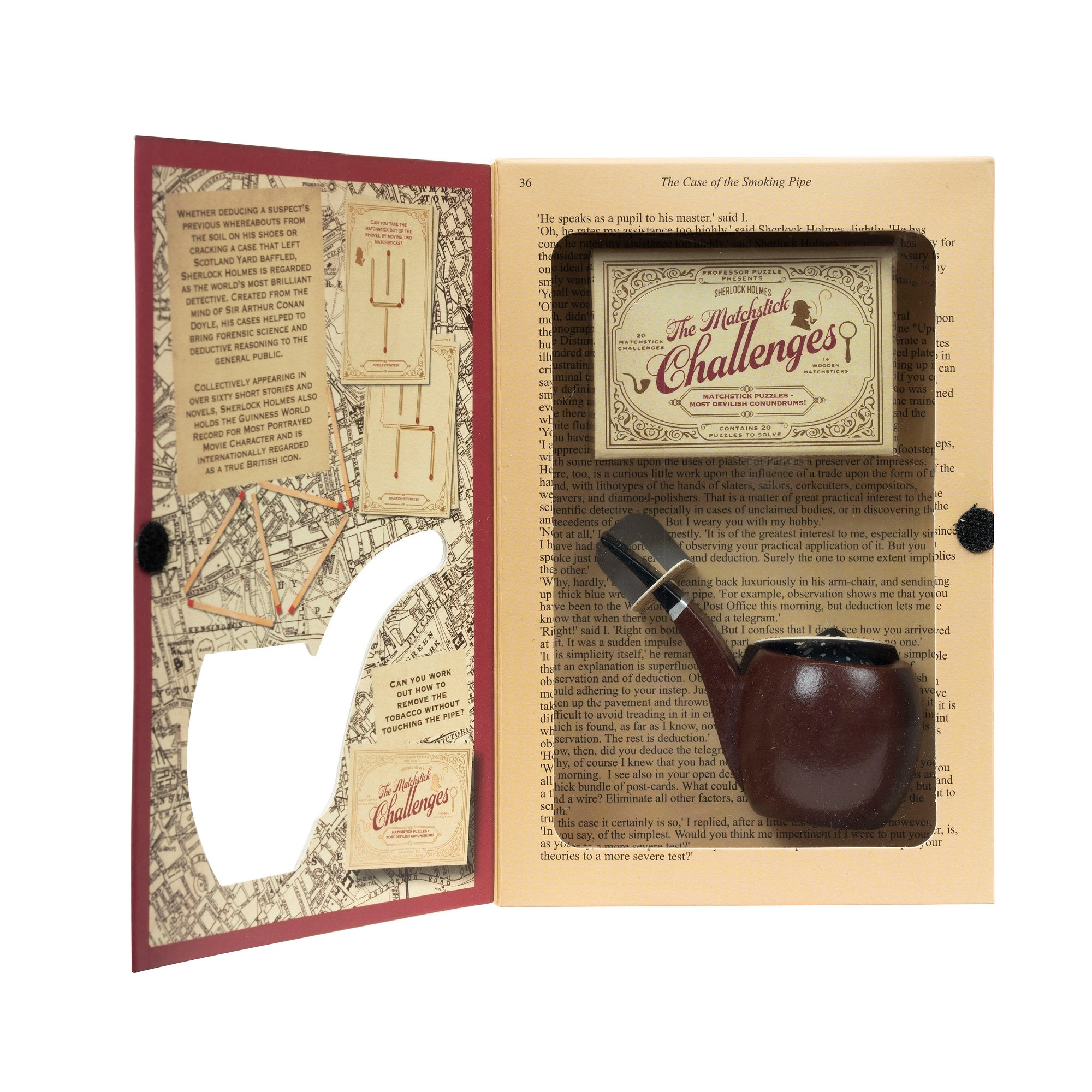 The Case of The Smoking Pipe Puzzle
