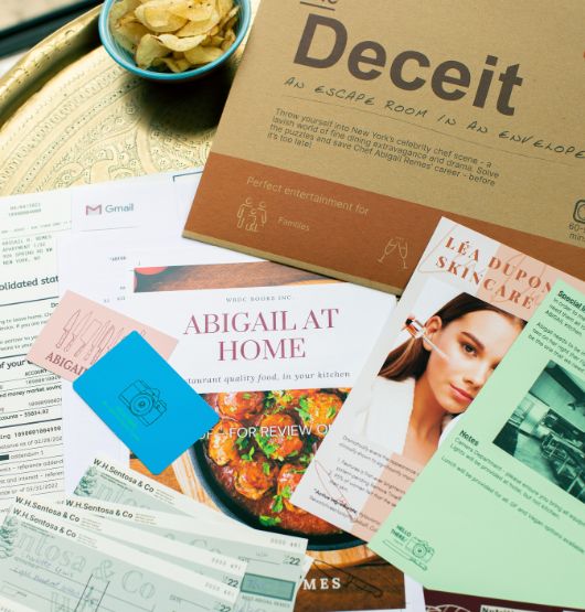 The Deceit Escape Room Game