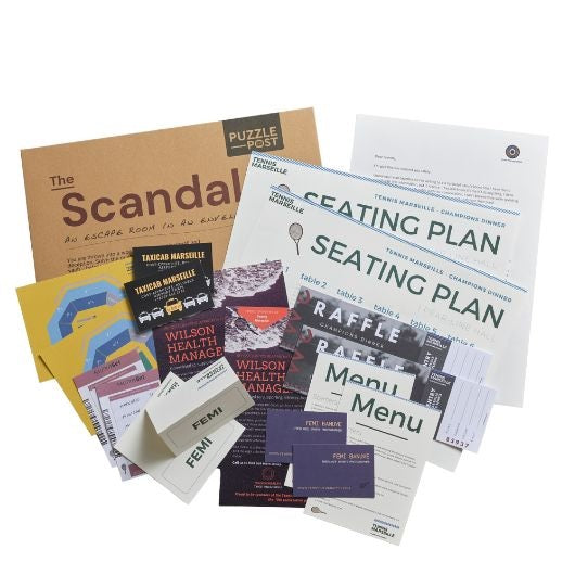 The Scandal Escape Room Game