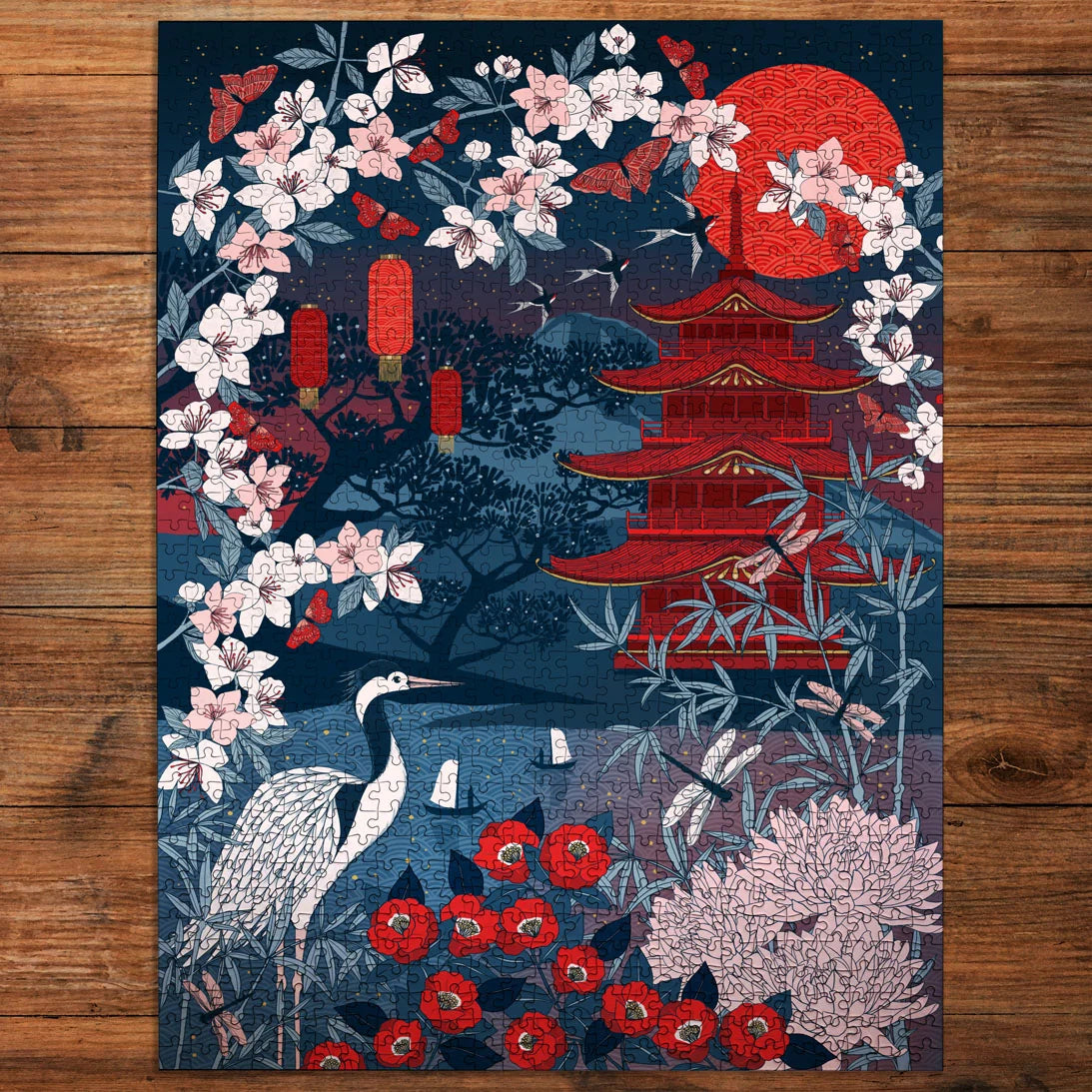 The Art File: Sakura Heights Jigsaw - 1000 Pieces