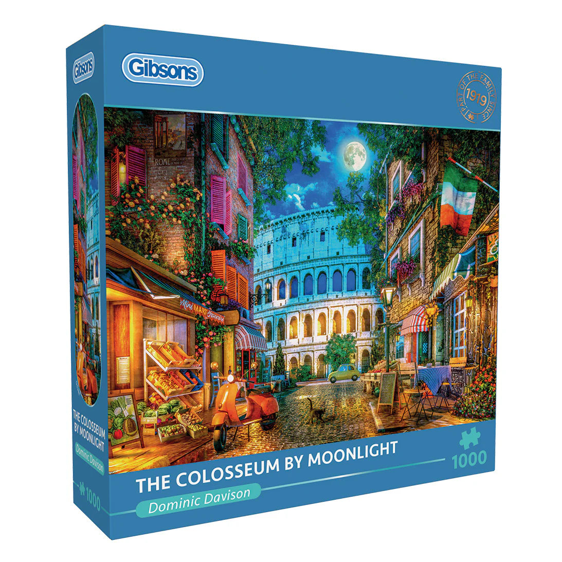 The Colosseum By Moonlight Jigsaw - 1000 Pieces
