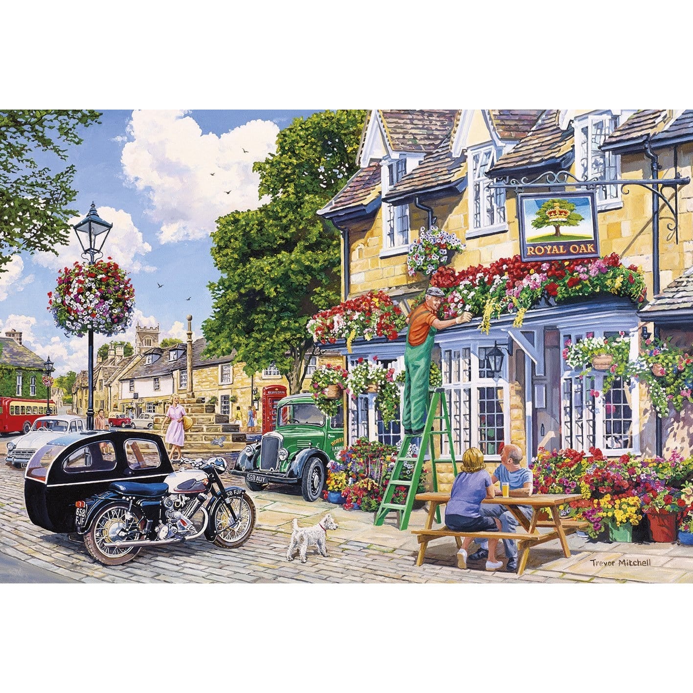 The Gardener's Round Jigsaws - 4 x 500 Pieces