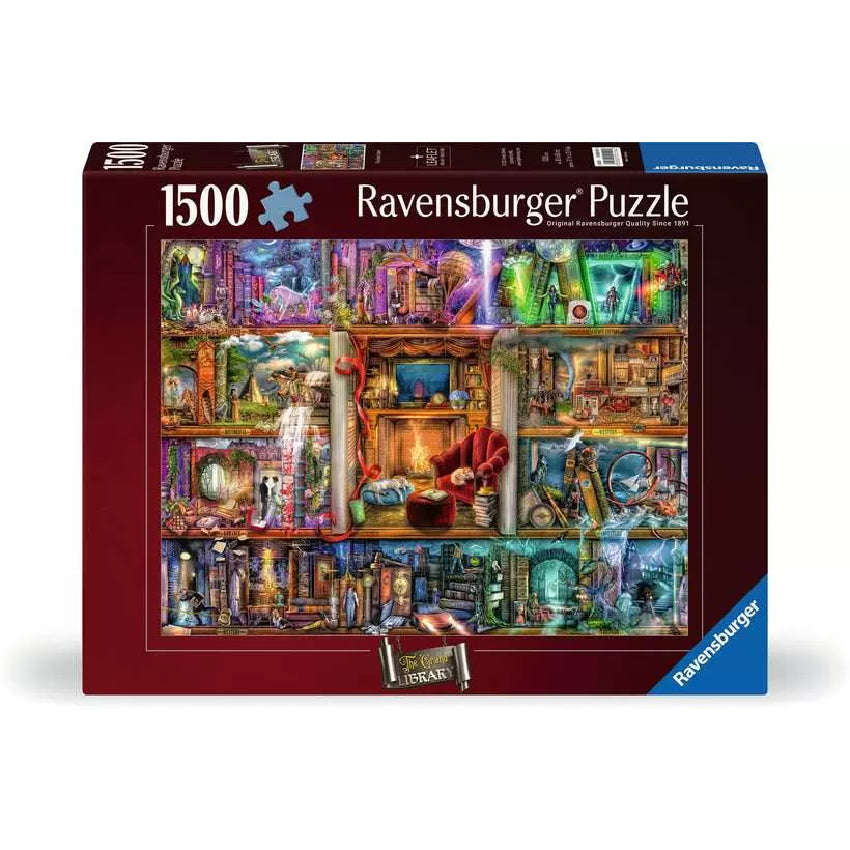 The Grand Library Jigsaw - 1500 Pieces
