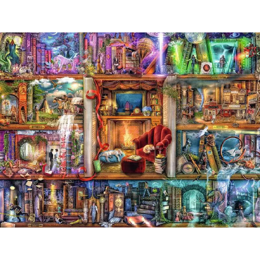 The Grand Library Jigsaw - 1500 Pieces