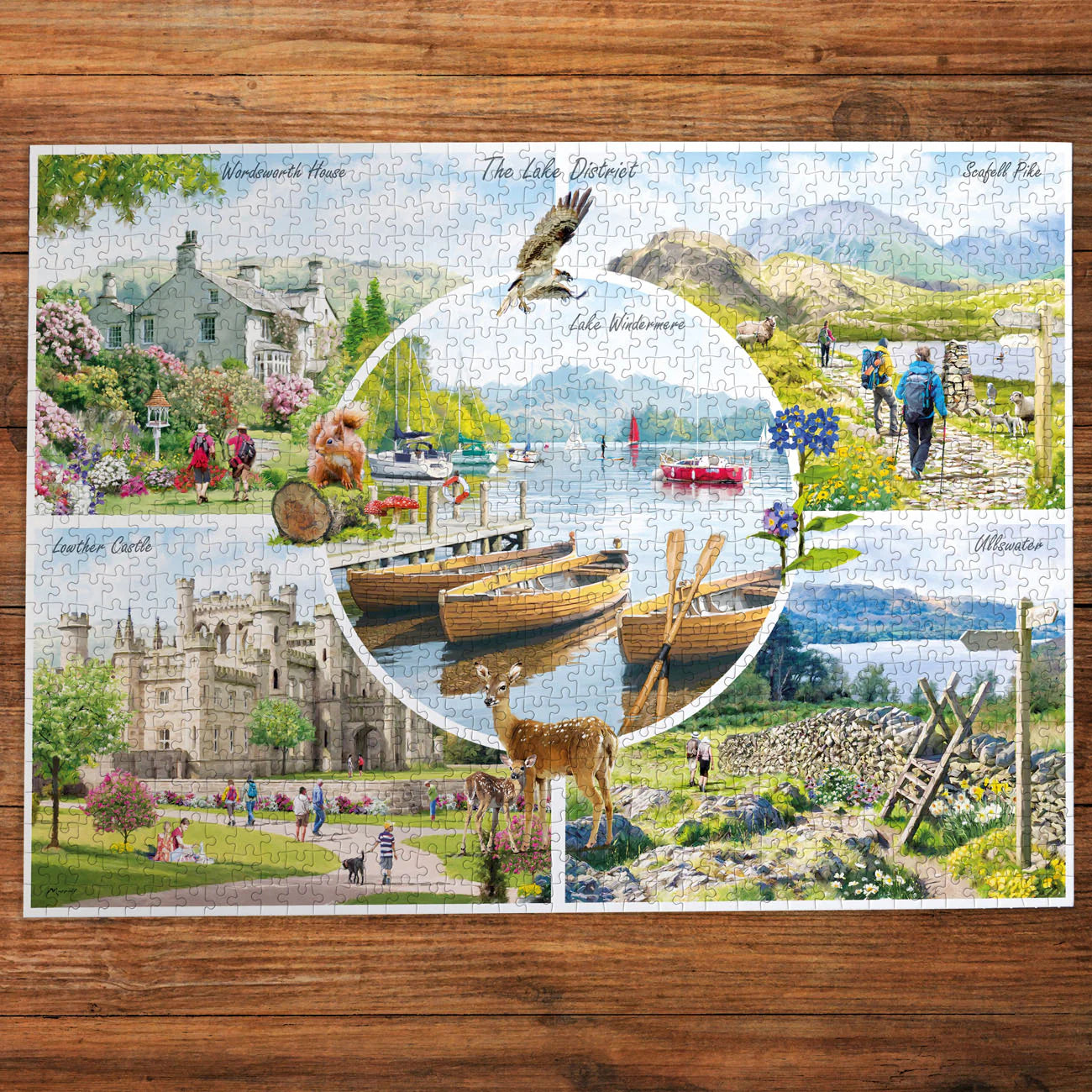The Lake District Jigsaw - 1000 Pieces