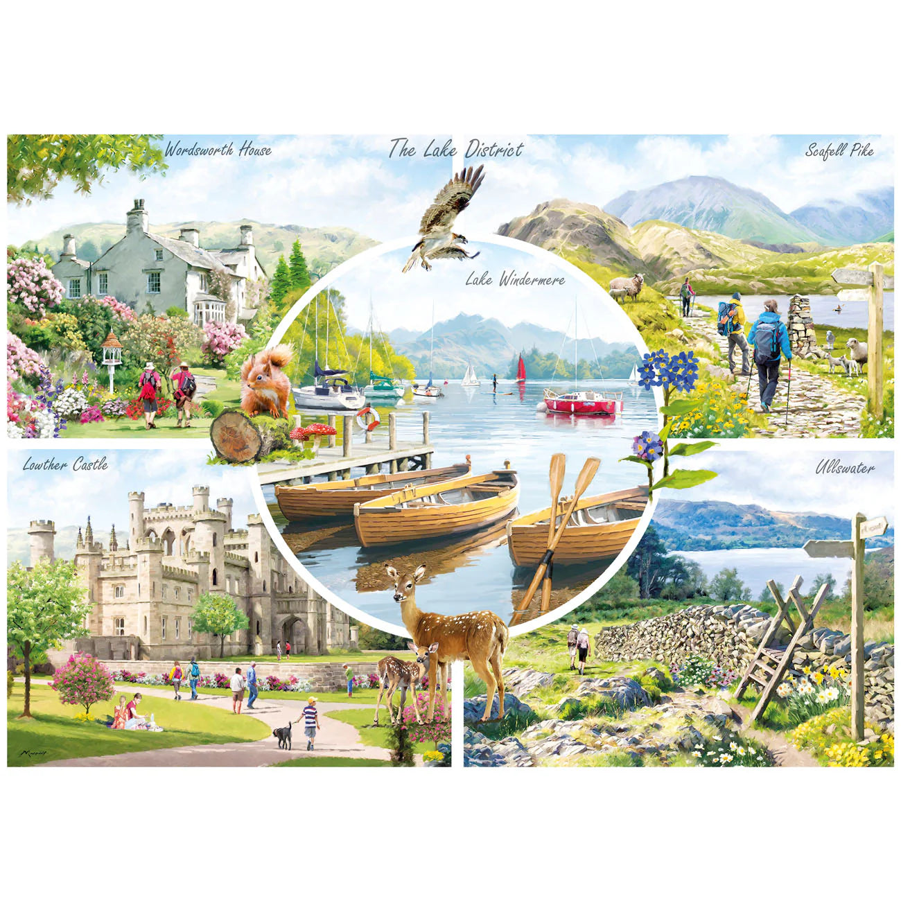 The Lake District Jigsaw - 1000 Pieces