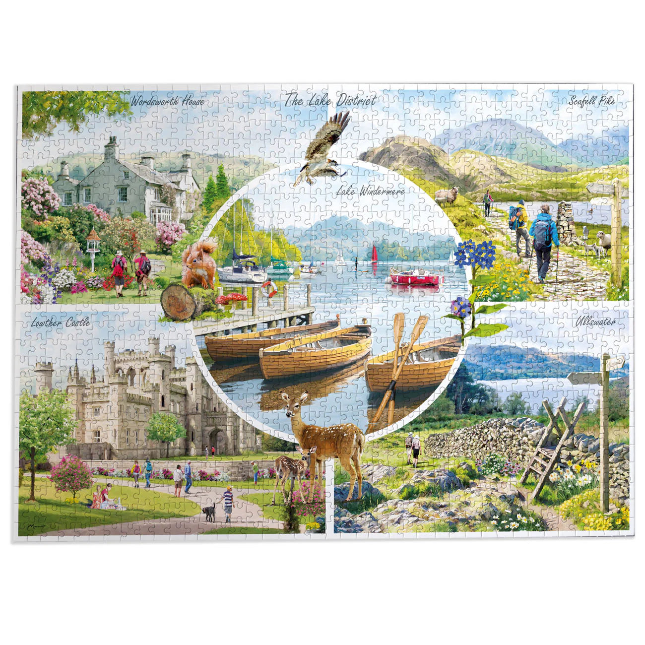 The Lake District Jigsaw - 1000 Pieces