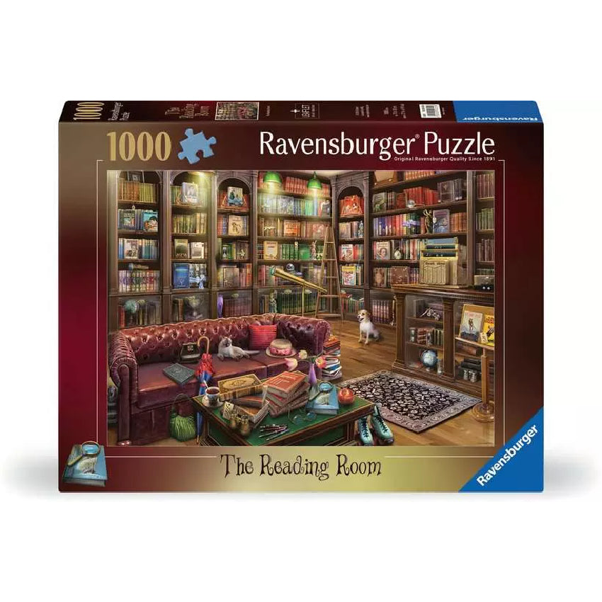 The Reading Room Jigsaw - 1000 Pieces