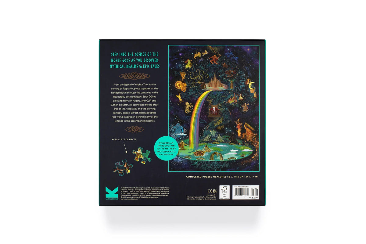 The World of Norse Mythology Jigsaw - 1000 Piece