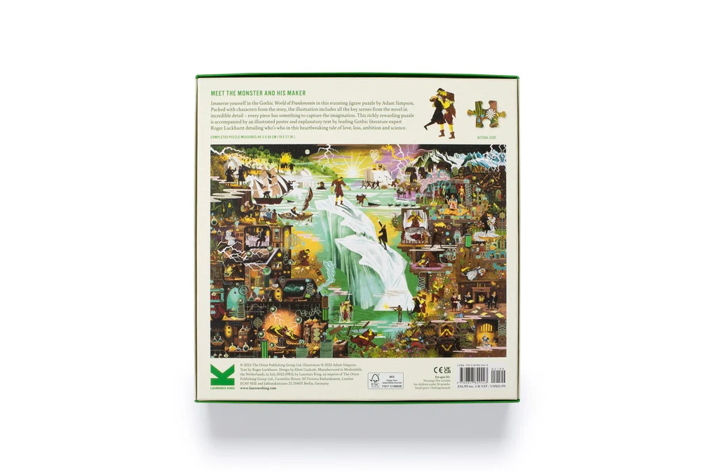 The World of Frankenstein Jigsaw - 1000 Piece