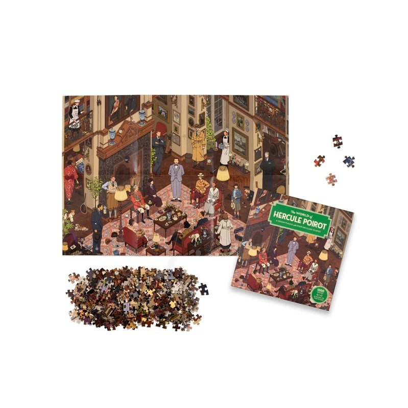 The World of Hercule Poirot Jigsaw - 1000 Piece