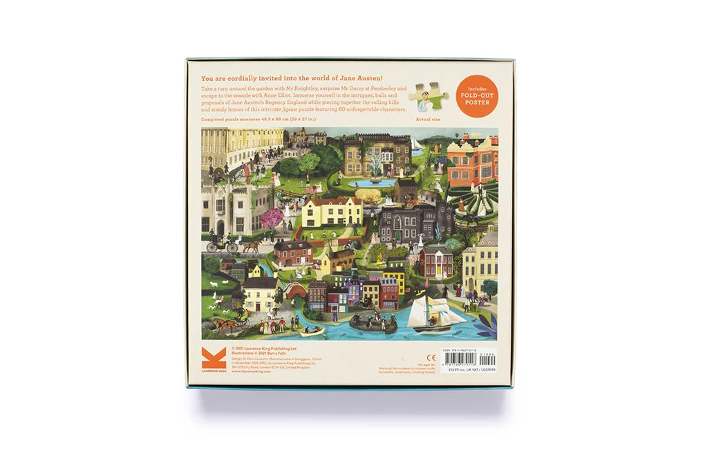 The World of Jane Austen Jigsaw Puzzle - 1000 Piece
