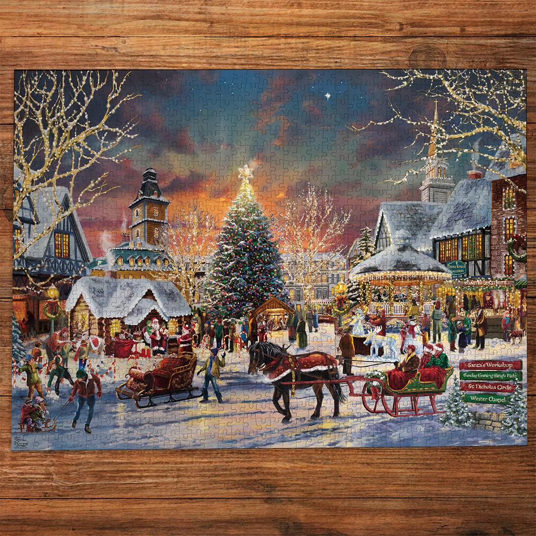 The Christmas Festival Jigsaw - 1000 Pieces