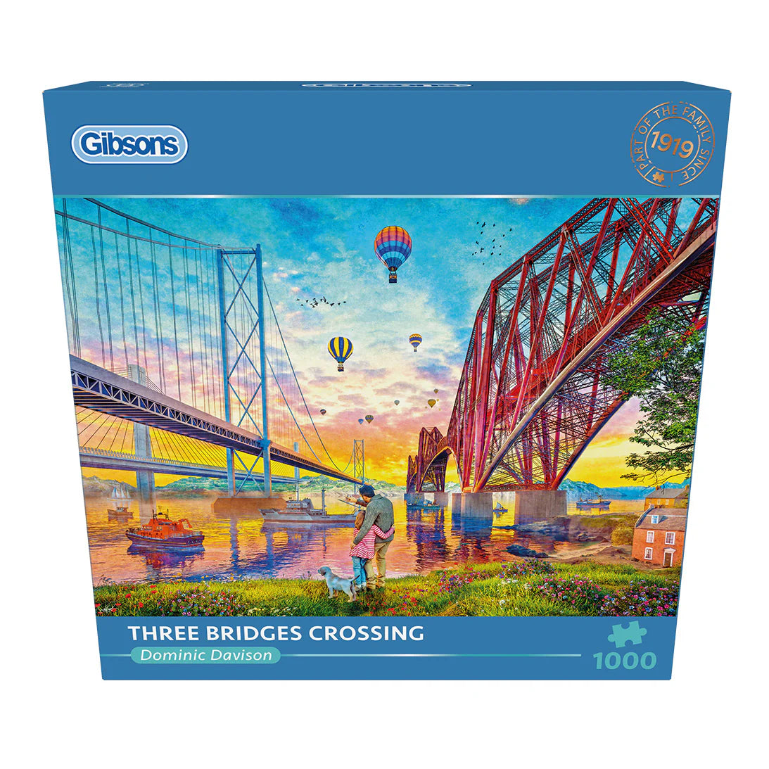 Three Bridges Crossing Jigsaw - 1000 Pieces