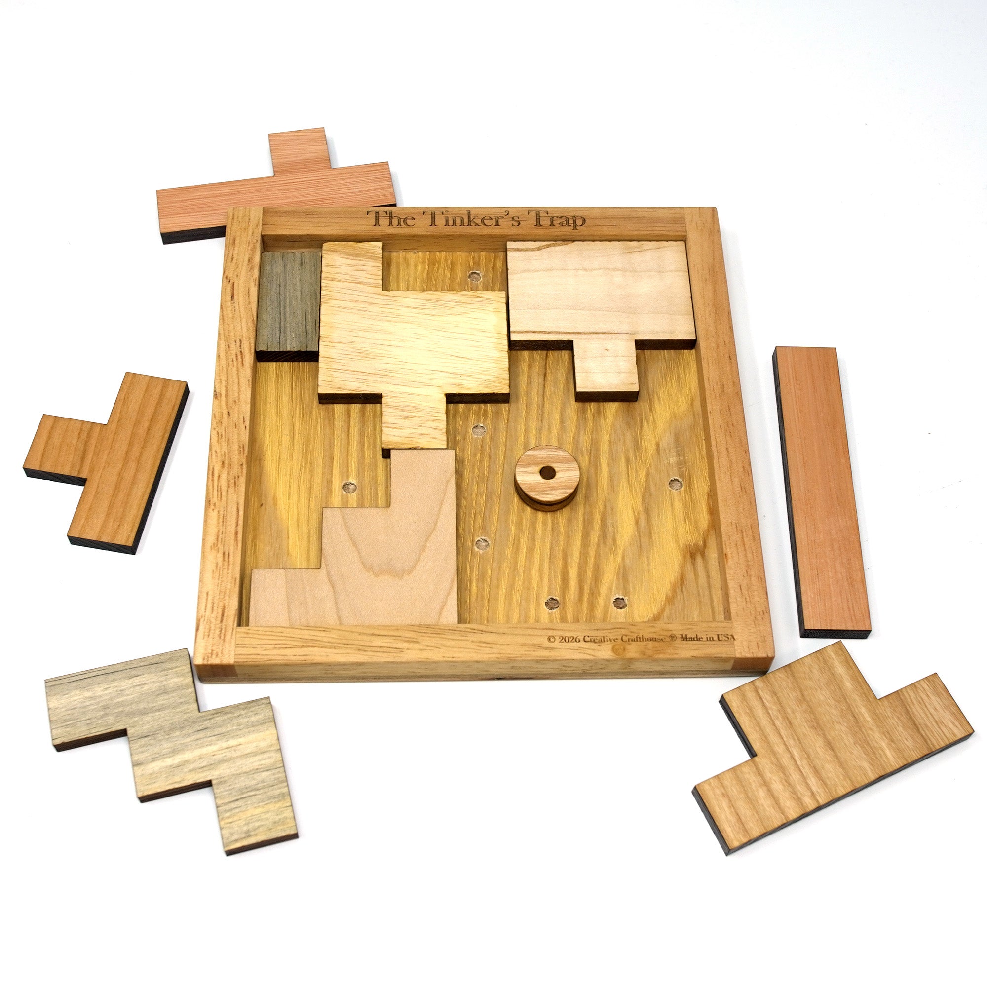 The Tinker's Trap Wooden Puzzle