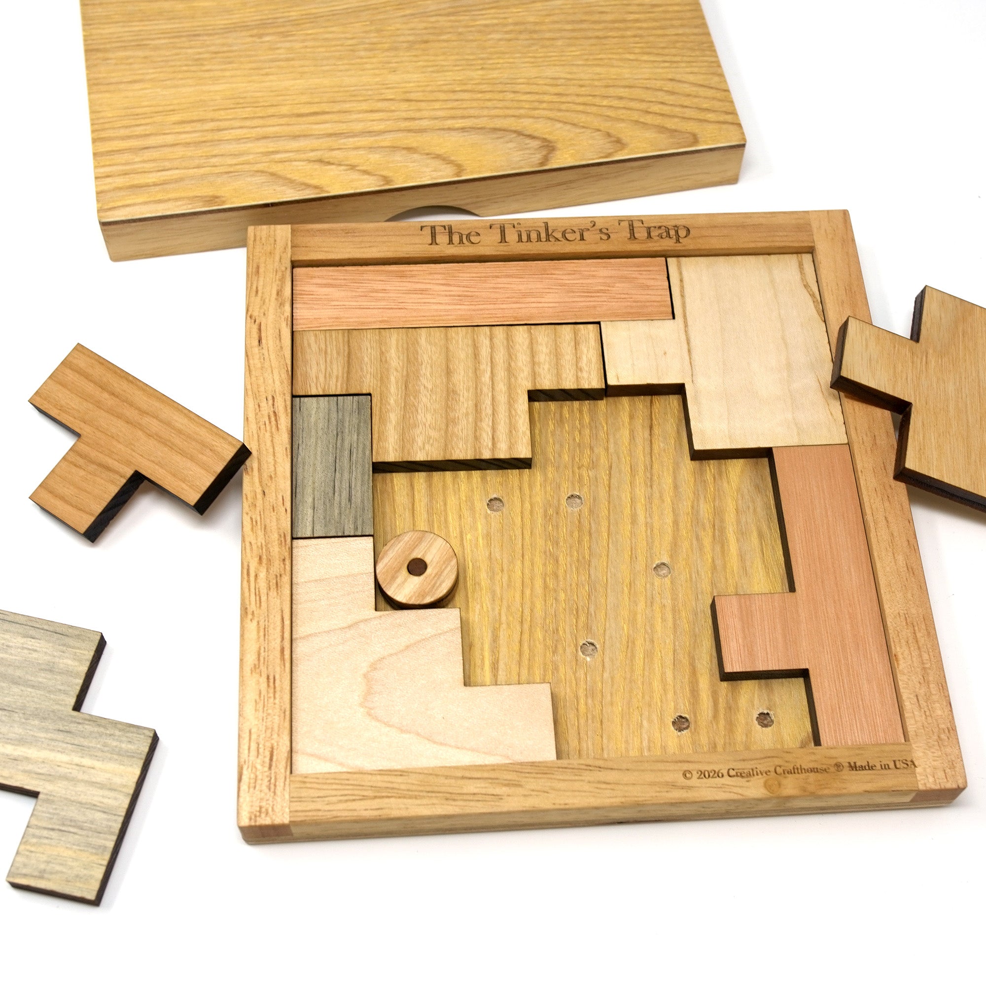 The Tinker's Trap Wooden Puzzle