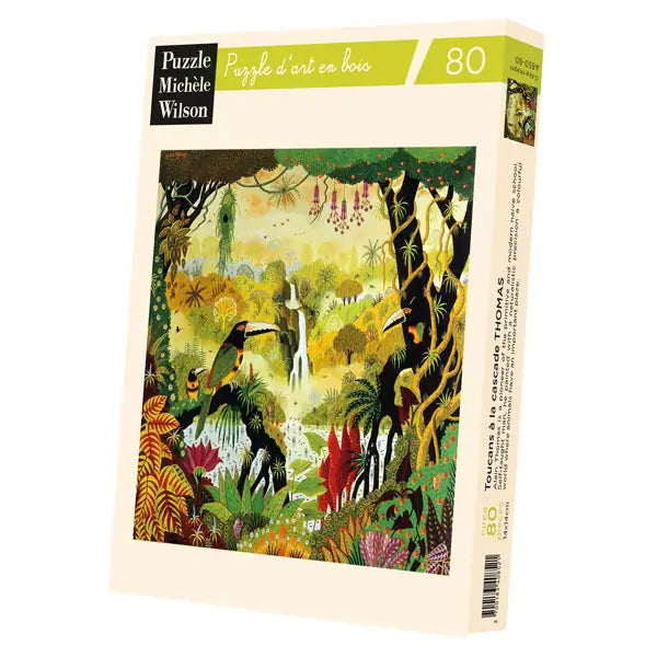 Toucans A La Cascade Jigsaw Puzzle