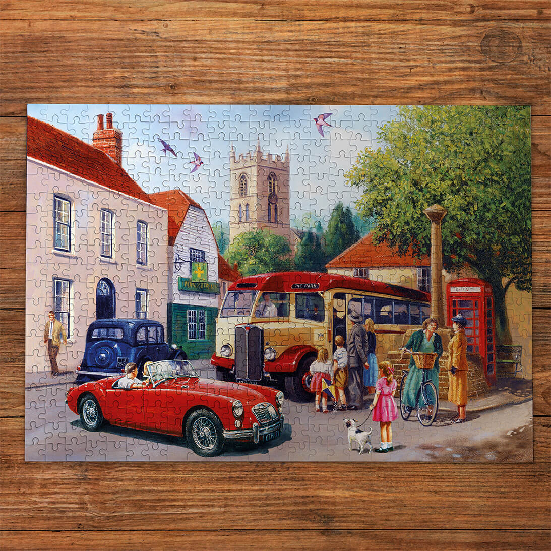 Touring The Town Jigsaws - 500 Pieces
