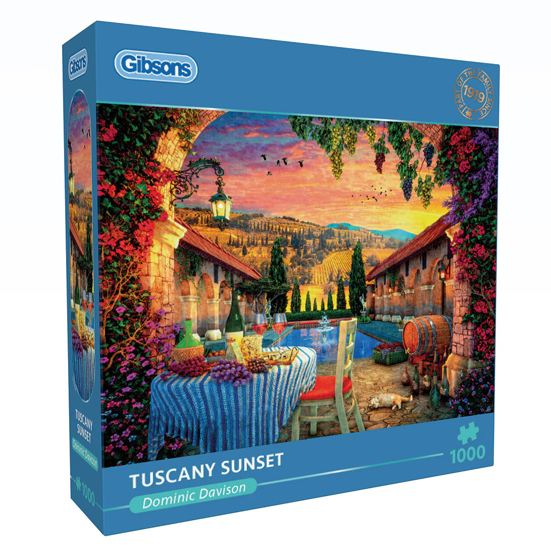 Tuscany Sunset Jigsaw - 1000 Pieces