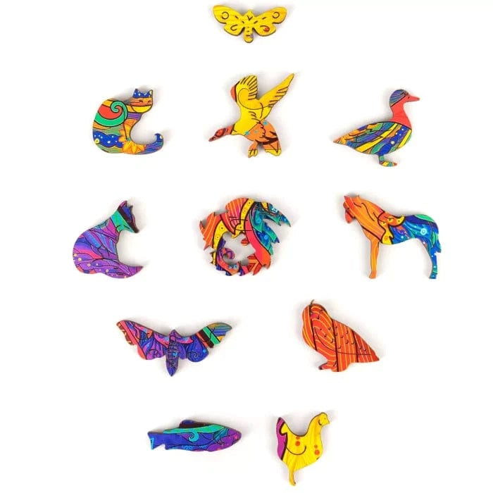 Alluring Fox Wooden Jigsaw