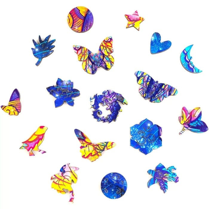 Intergalaxy Butterfly Wooden Jigsaw