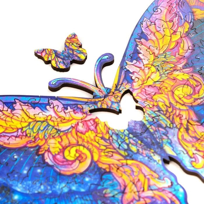 Intergalaxy Butterfly Wooden Jigsaw
